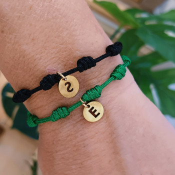 Pulseras 7 Nudos Verde