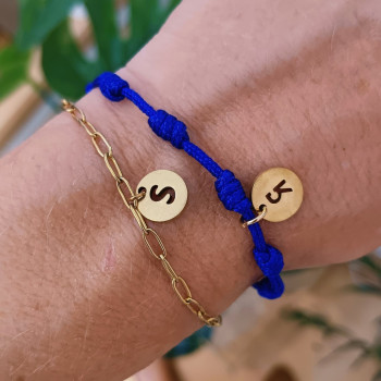 Pulseras 7 Nudos Azul