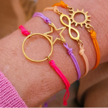 Pulsera Hilo Estrella