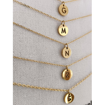 Collares con Iniciales Grandes | Collares con Letras | Happy Uky